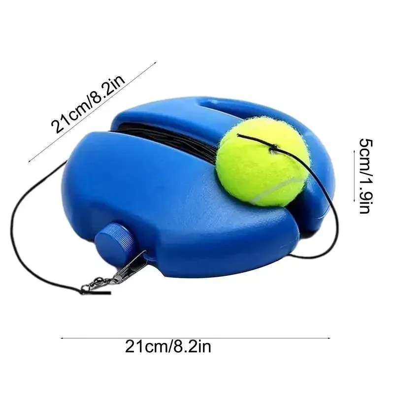 Portable Tennis Rebound Trainer with Elastic Rope Base - Image 5